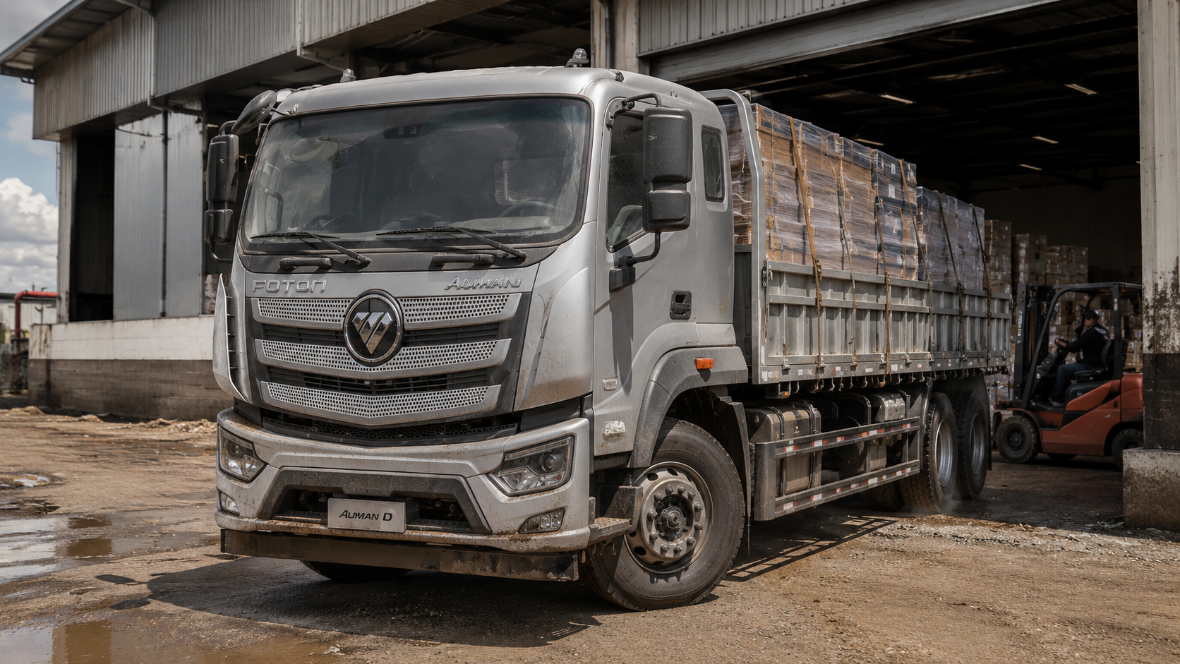 Veículos Foton para trabalho pesado